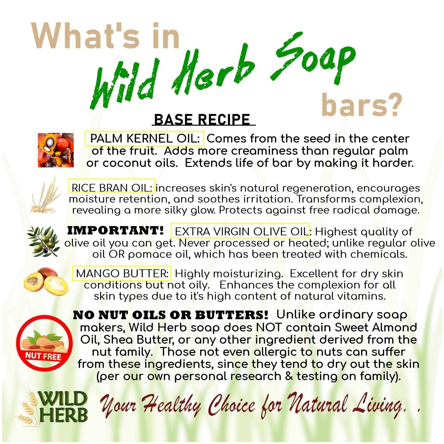 Wild Herb Soap Bar